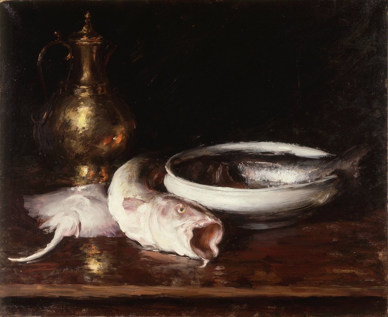 Natura morta, 1913 circa (olio su tela) da William Merritt Chase