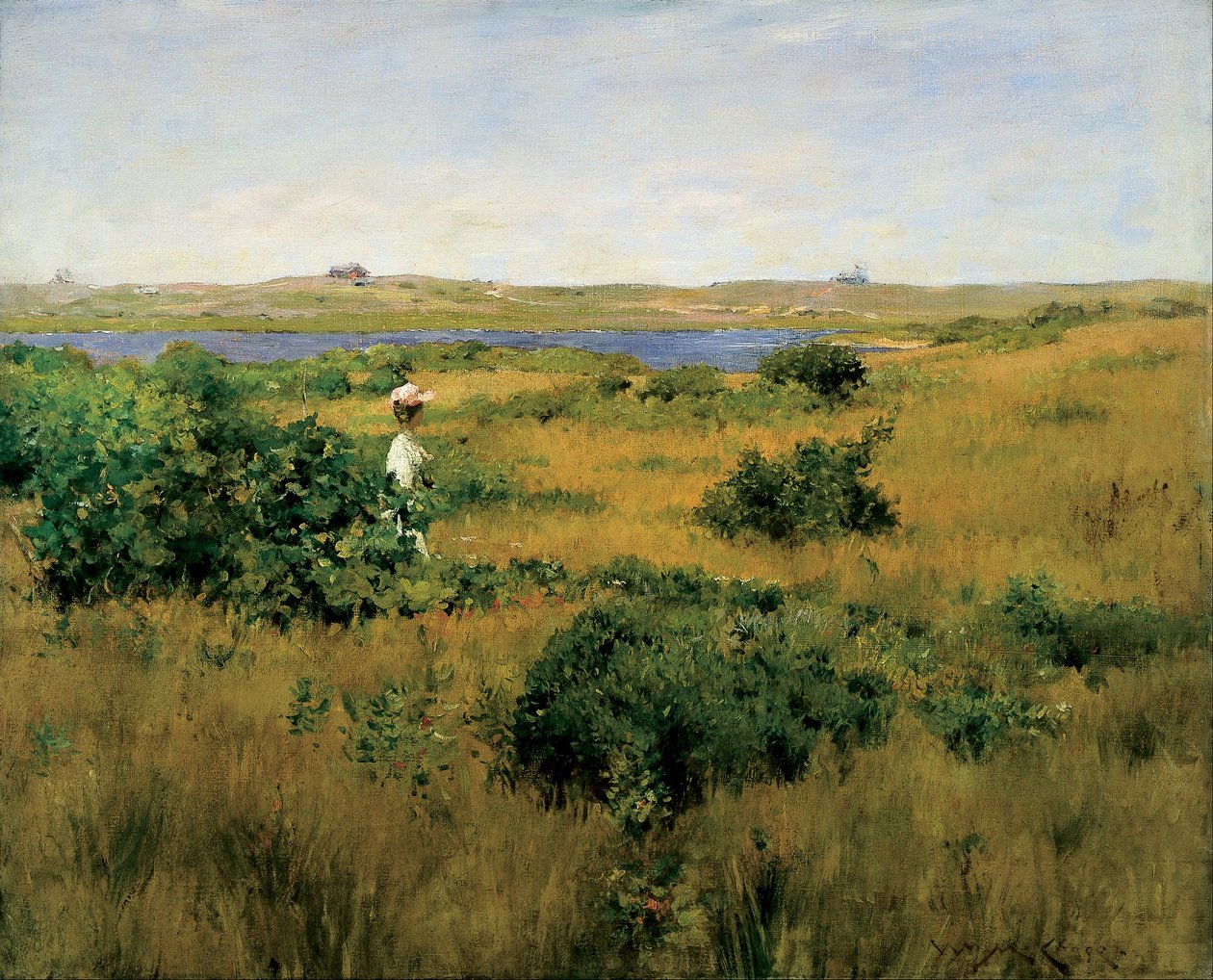 Estate a Shinnecock Hills da William Merritt Chase