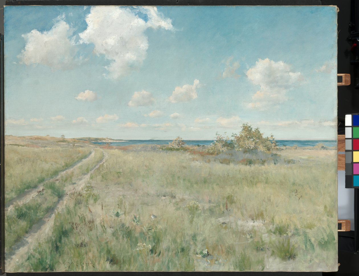 La vecchia strada verso il mare, c.1893 da William Merritt Chase