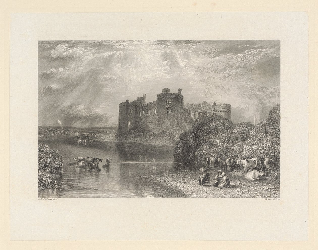 Castello di Carew, Pembroke da William Miller
