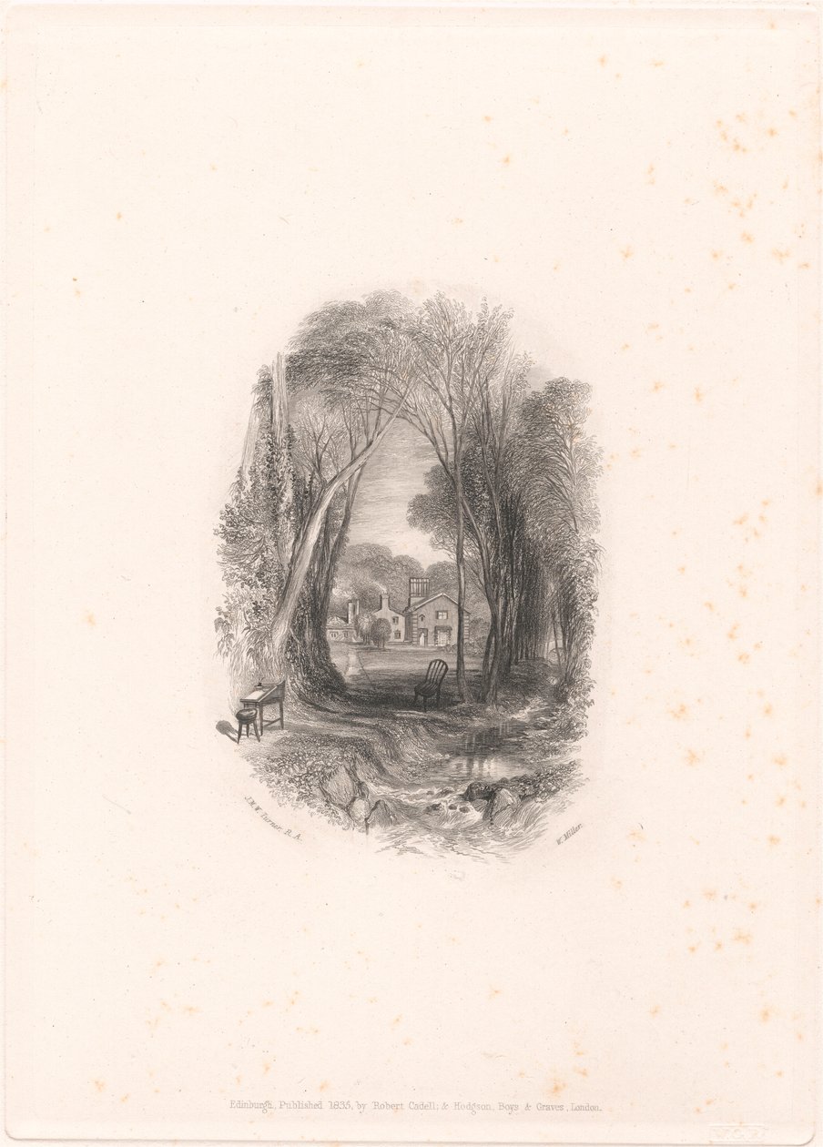 Chiefswood Cottage da William Miller