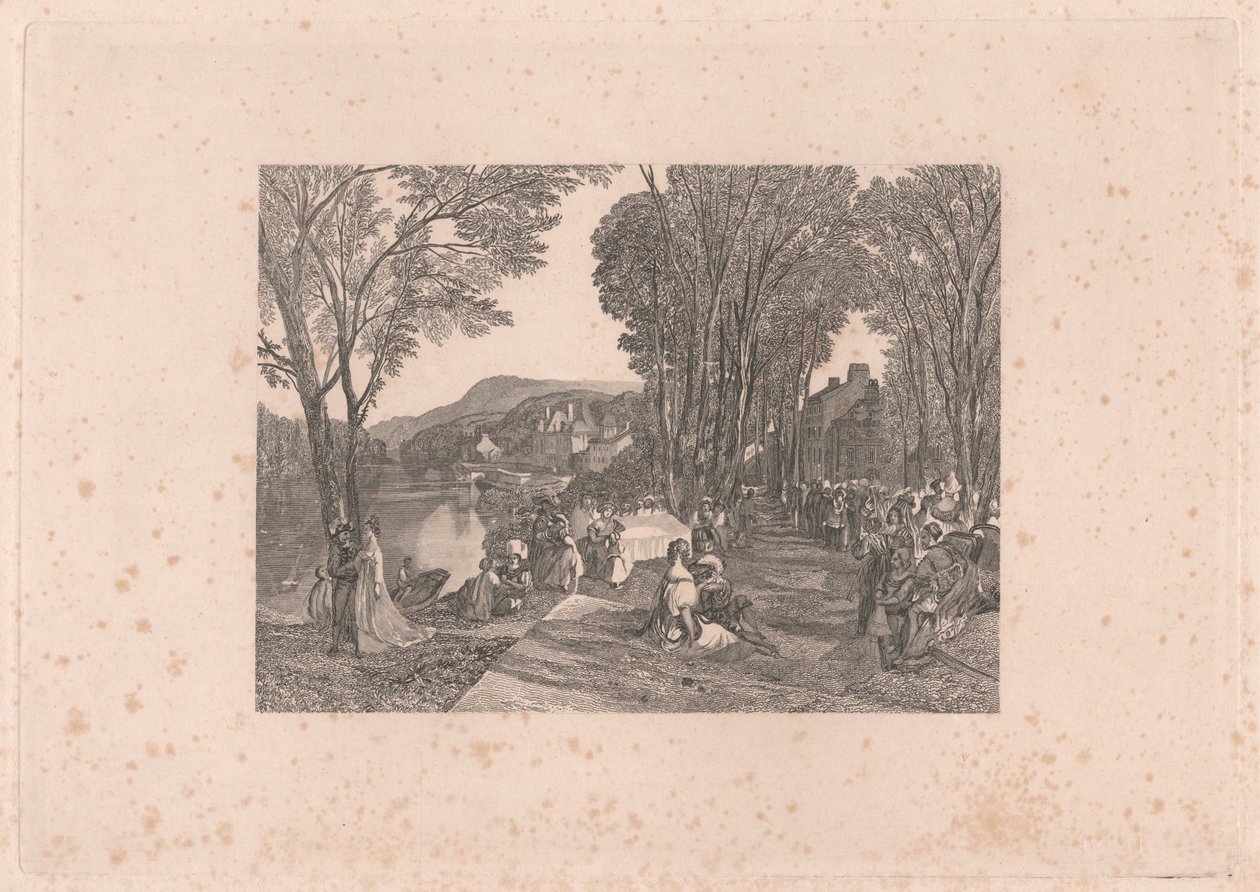 Palazzo di La Belle Gabrielle da William Miller
