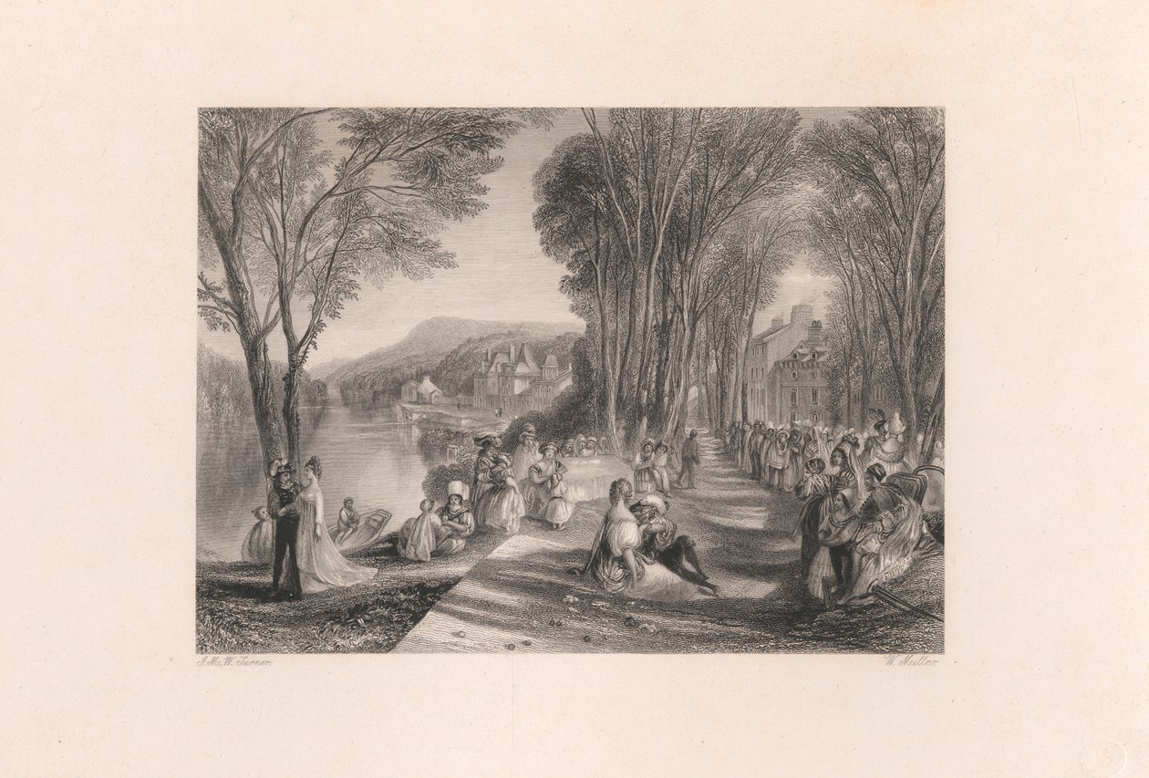 Palazzo di La Belle Gabrielle da William Miller