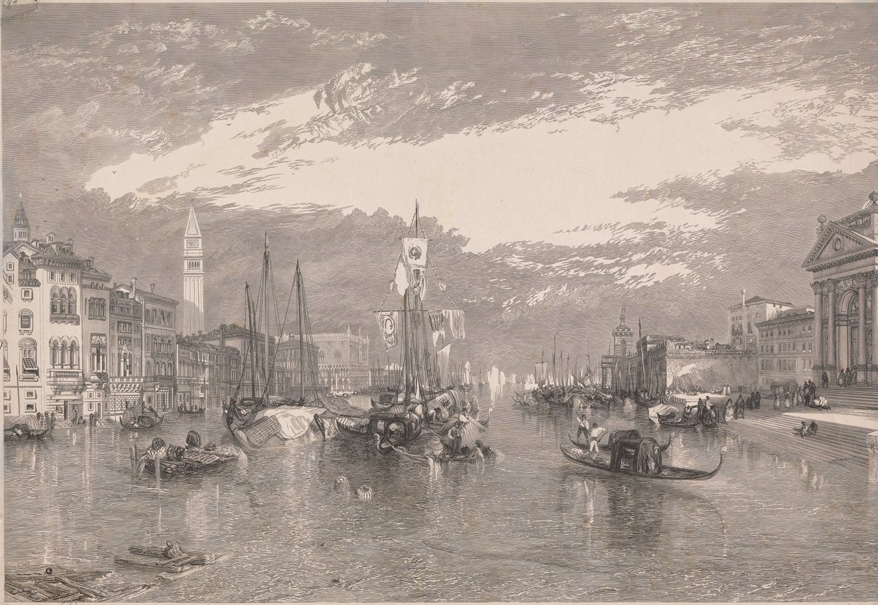 Il Canal Grande, Venezia da William Miller