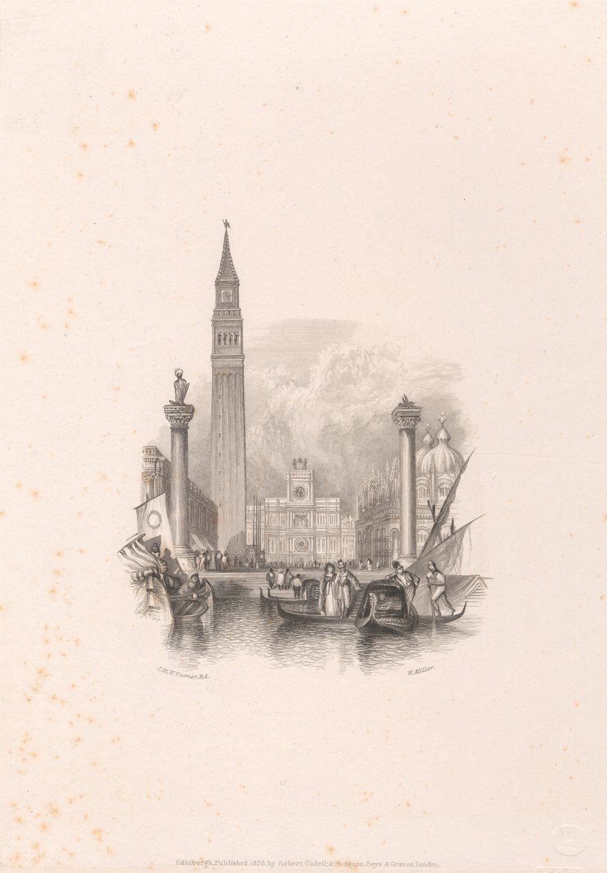 Venezia - Il Campanile da William Miller