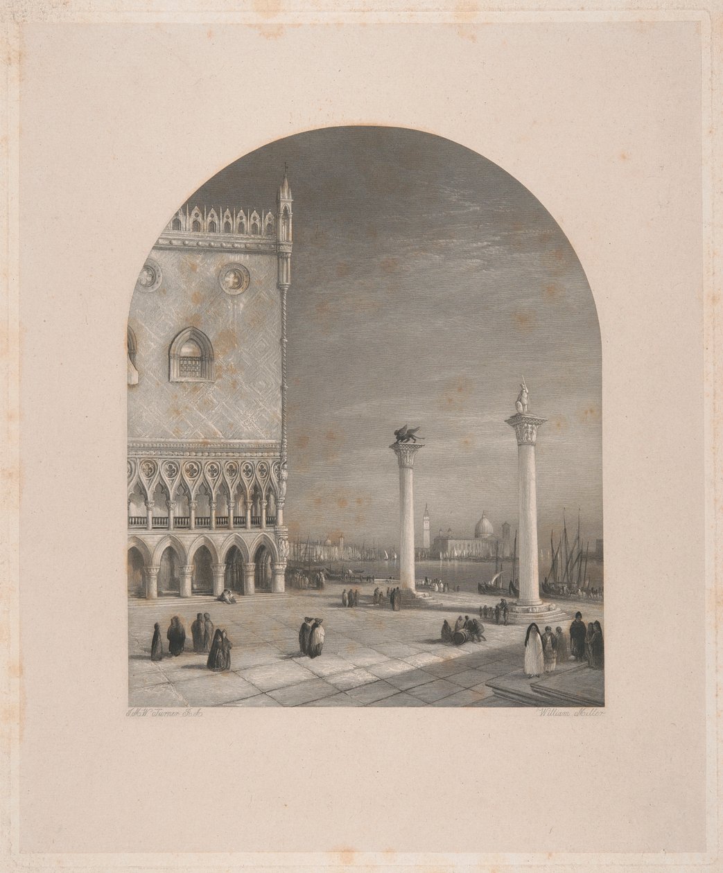 Venezia - la Piazzetta da William Miller