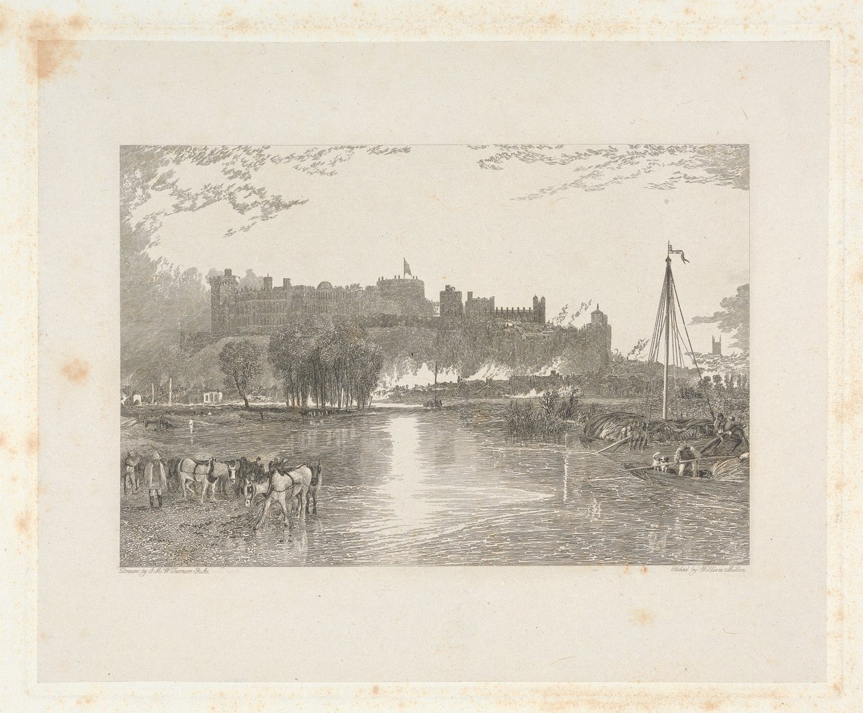 Castello di Windsor, Berkshire da William Miller