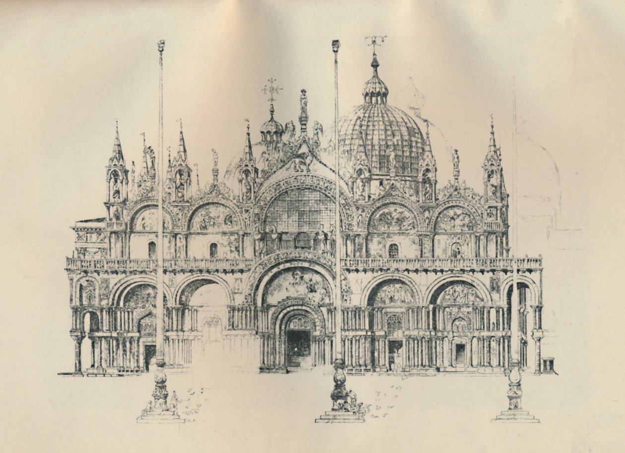 Facciata di San Marco da William Monk