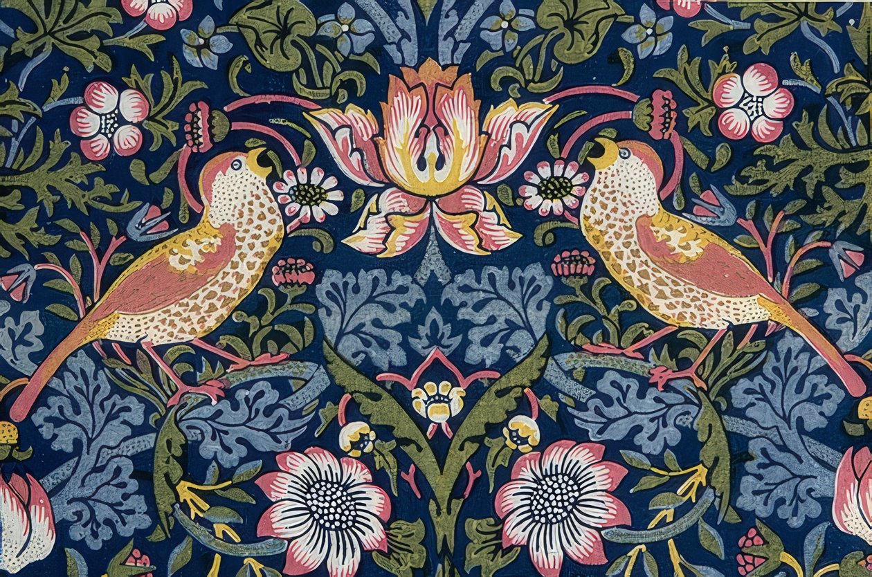 Il ladro di fragole (dettaglio) da William Morris