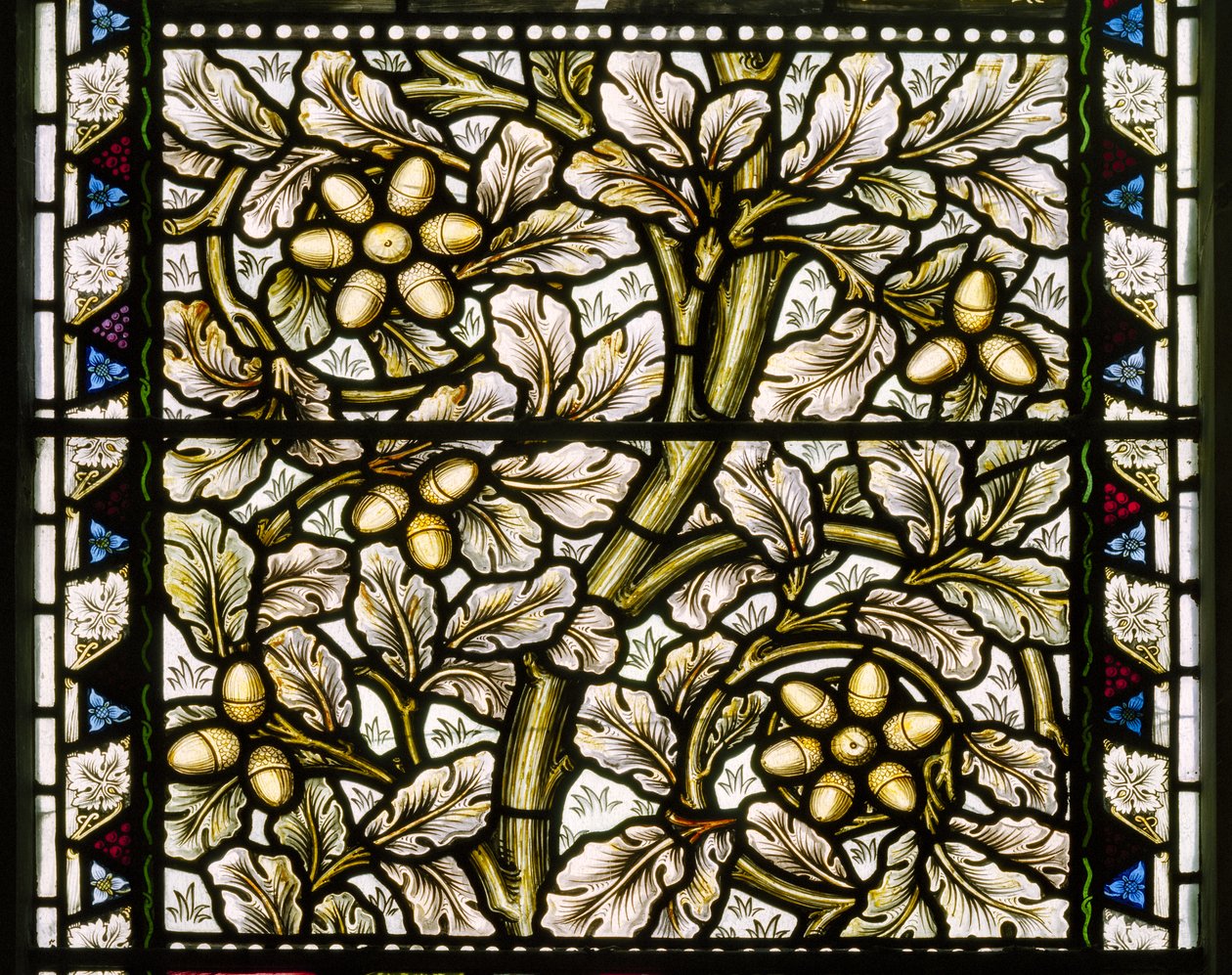 Ghiande e Foglie di Quercia da William Morris