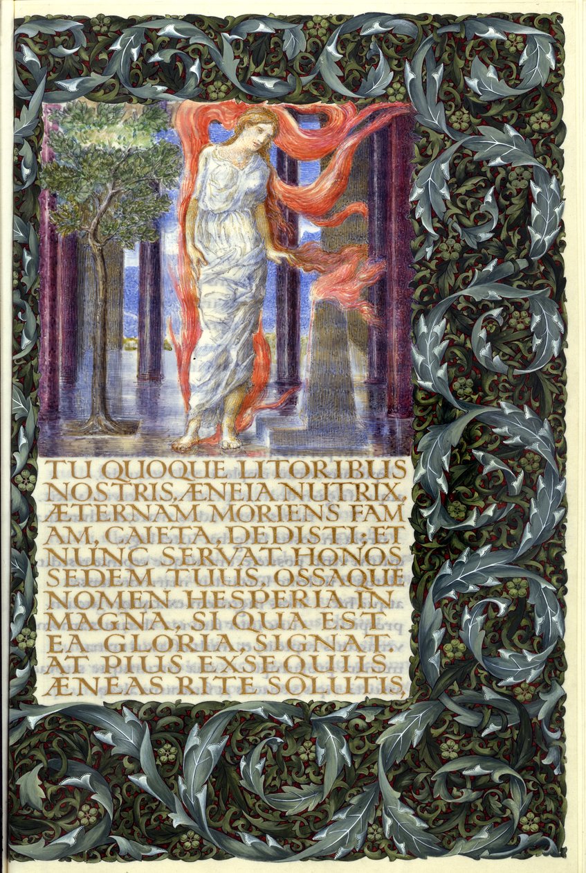 Lavinia, apertura del libro IV dell