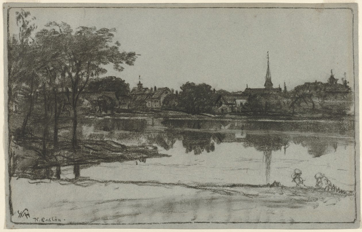 North Easton, Massachusetts, 1877 da William Morris Hunt