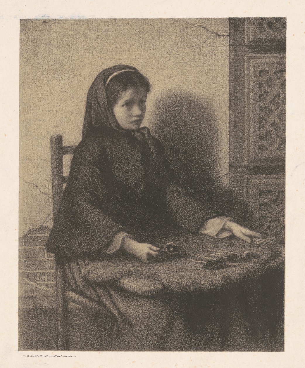 Ragazza Viola da William Morris Hunt