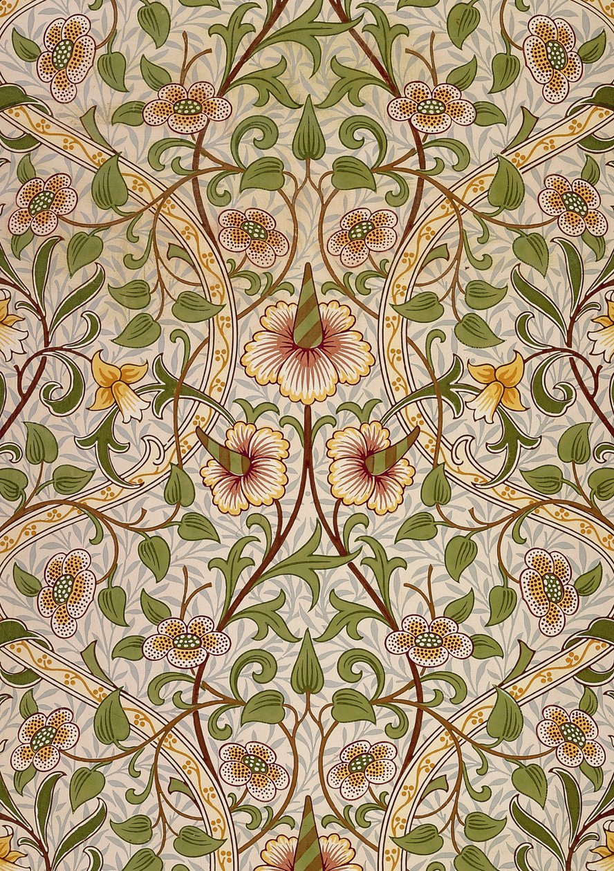 Tessuto decorativo da William Morris Tapestry Works