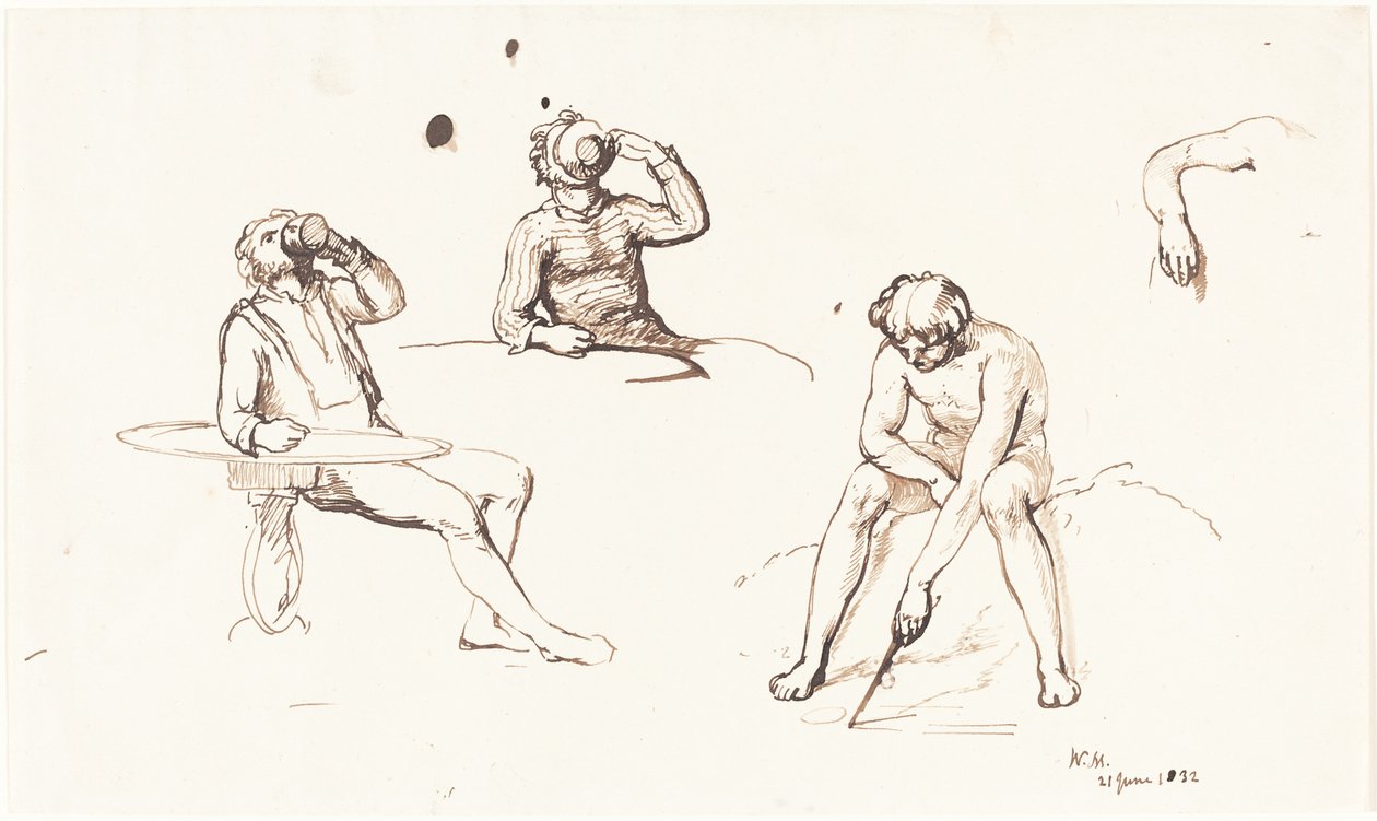 Studi di figure da William Mulready