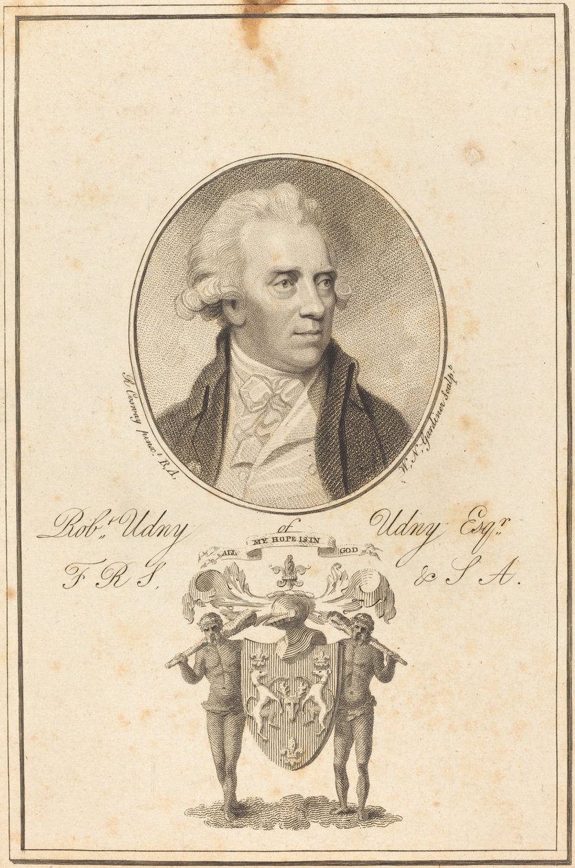 Robert Undy da William Nelson Gardiner after Richard Cosway