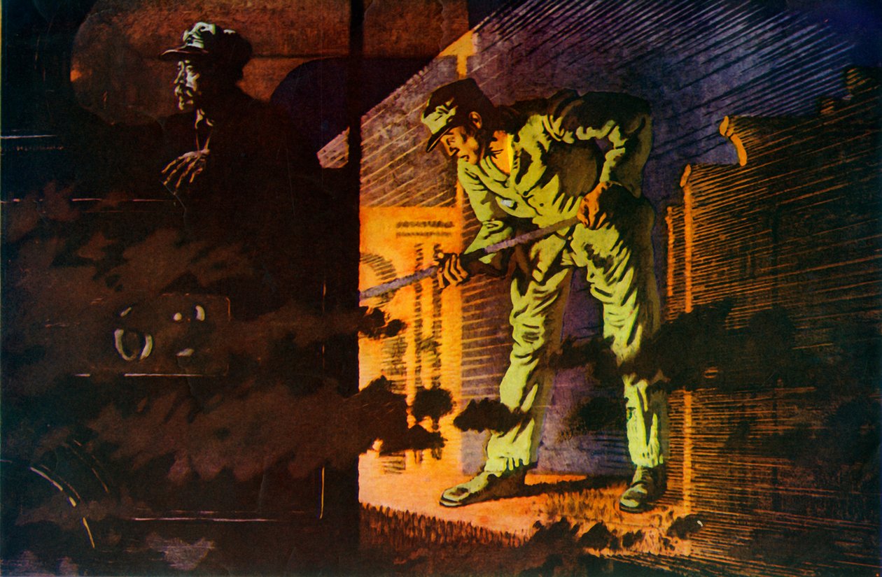 La posta notturna, 1930 da William Newenham Montague Orpen