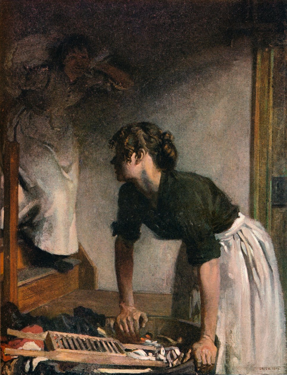 La lavanderia, 1905, 1906 da William Newenham Montague Orpen