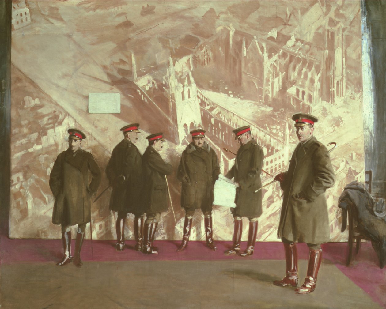 Staff del quartier generale canadese da William Nicholson