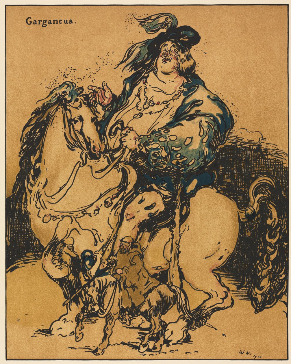 Personaggi del Romanzo: Gargantua da William Nicholson