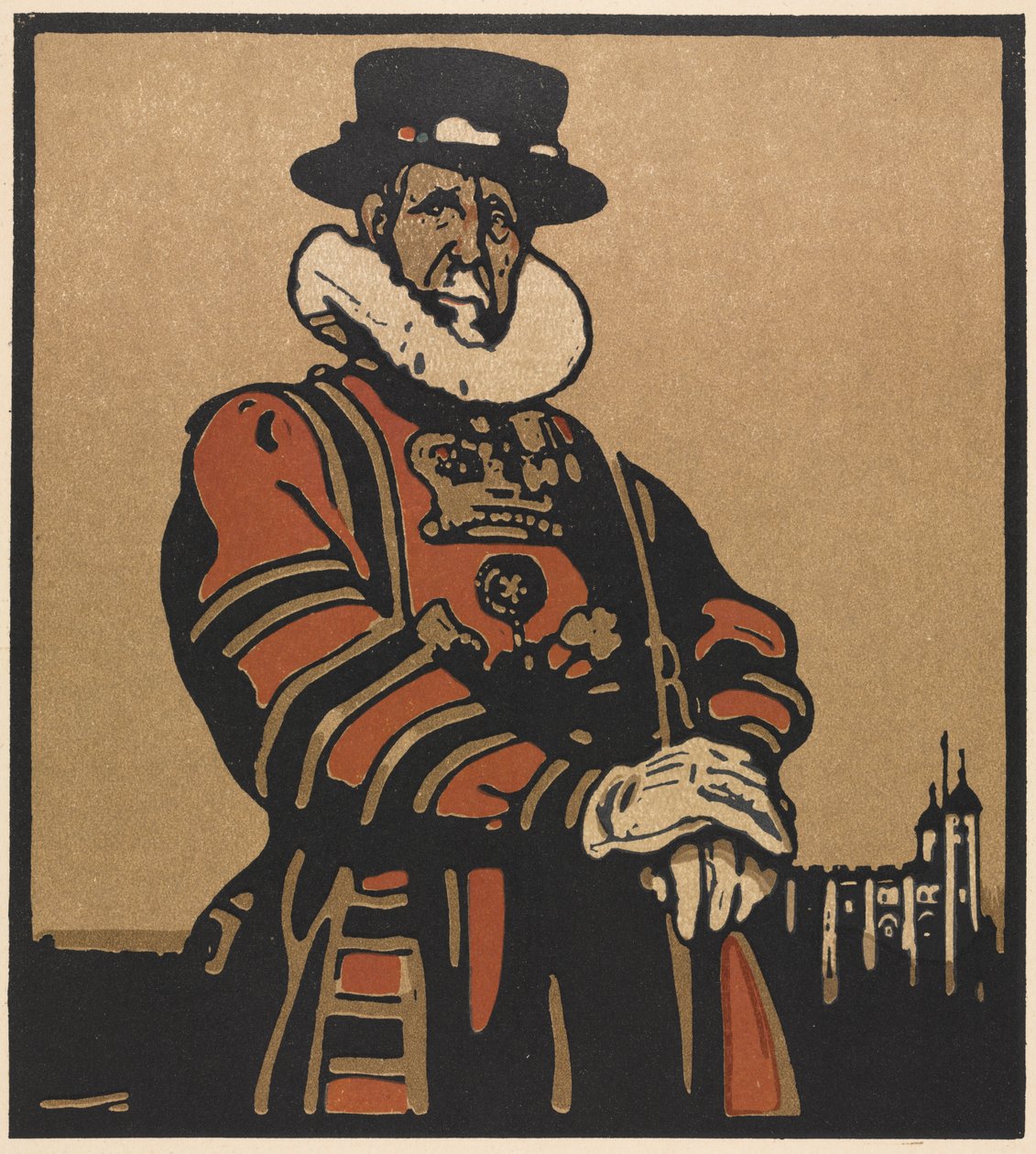 Tipi di Londra: Beefeater da William Nicholson