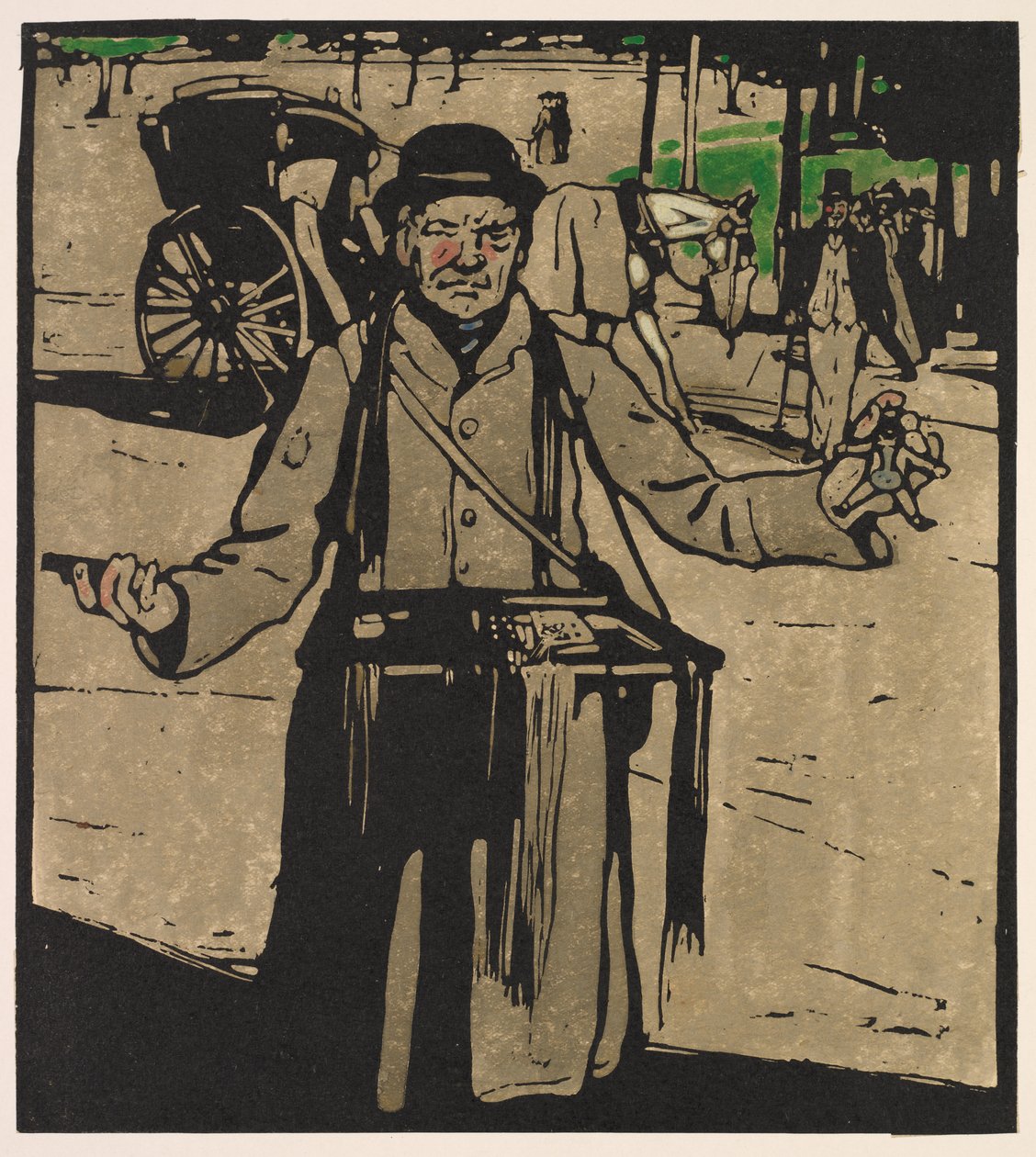 Tipi di Londra: Venditore ambulante da William Nicholson