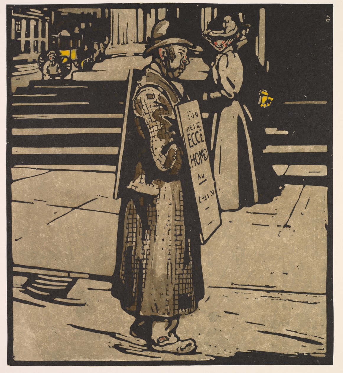Tipi di Londra: Venditore di panini da William Nicholson