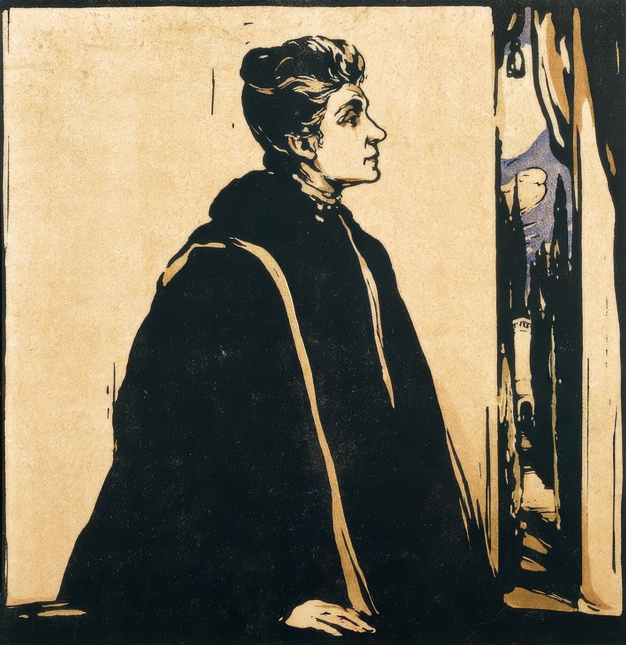 Ritratto di Eleonora Duse da William Nicholson