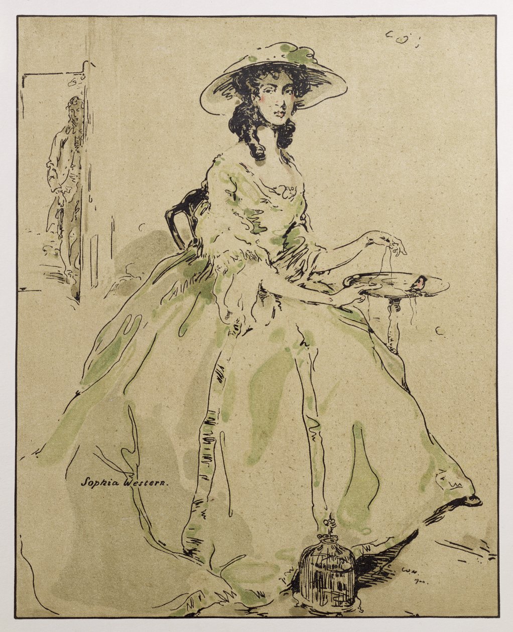 Sophia Western, Illustrazione da 