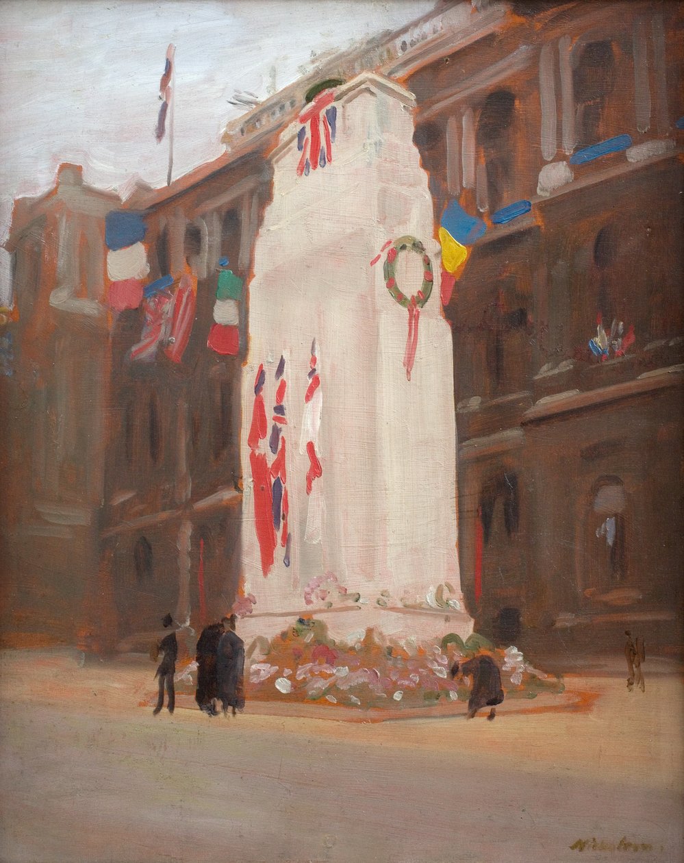Il Cenotafio (Processione del mattino della pace) da William Nicholson