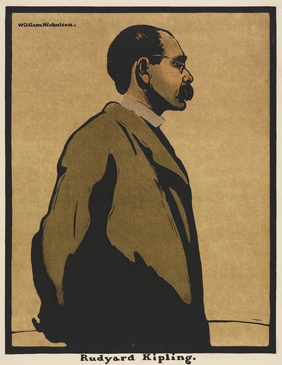 Dodici Ritratti: Rudyard Kipling da William Nicholson