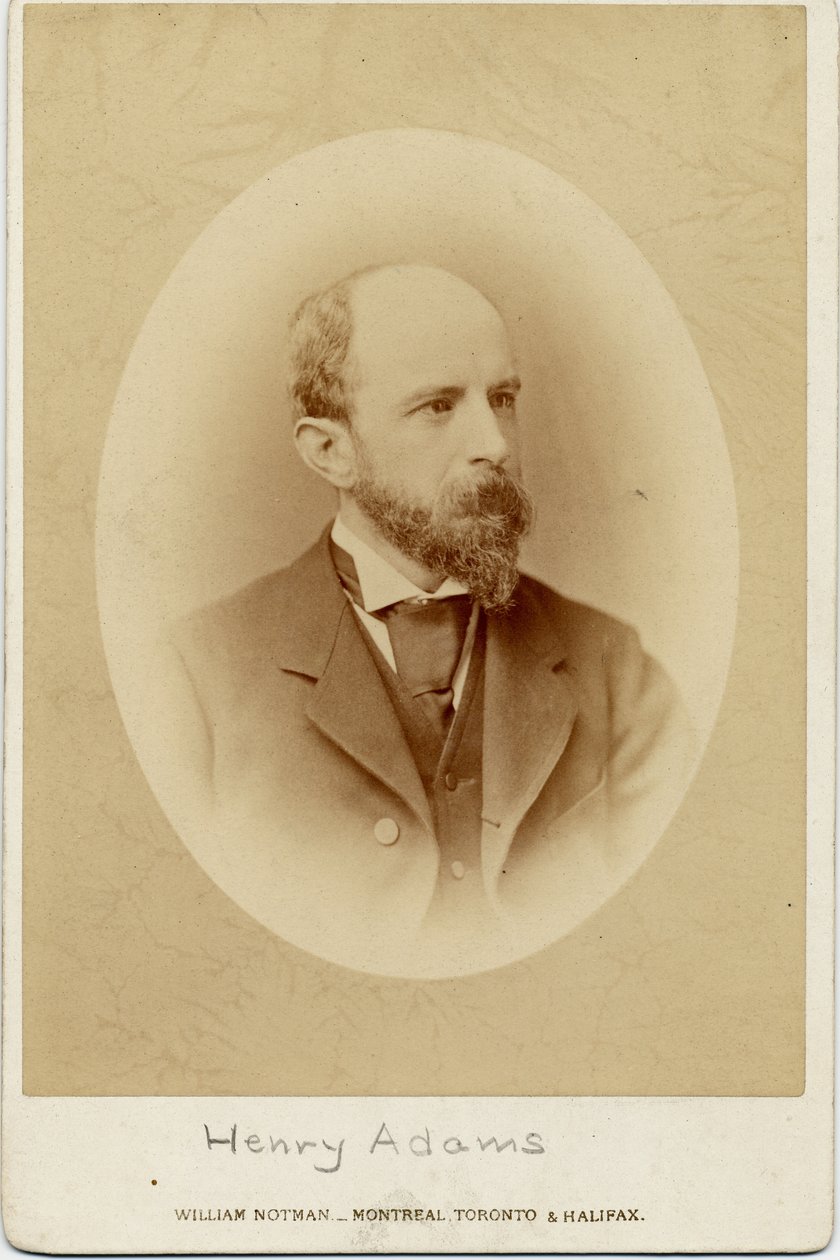 Henry Adams (1838-1918), storico americano da William Notman