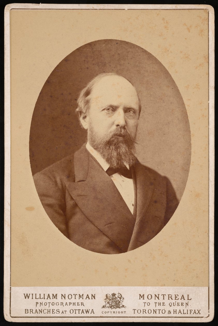 Ritratto di Othniel Charles Marsh, circa 1875 da William Notman