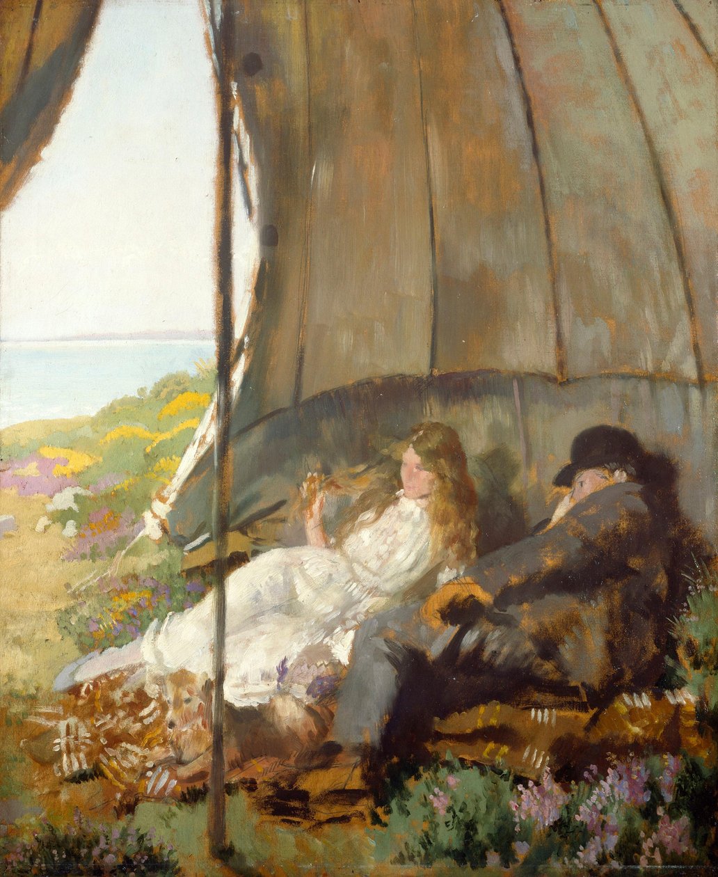 Guardando il mare da William Orpen