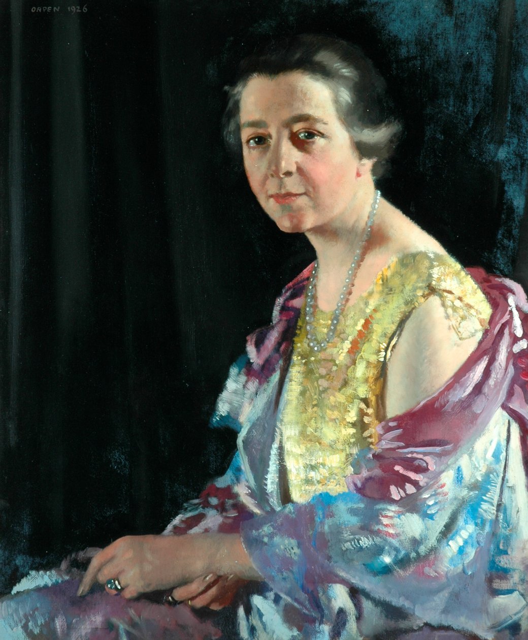 Mrs Thomas Howarth, 1926 da William Orpen