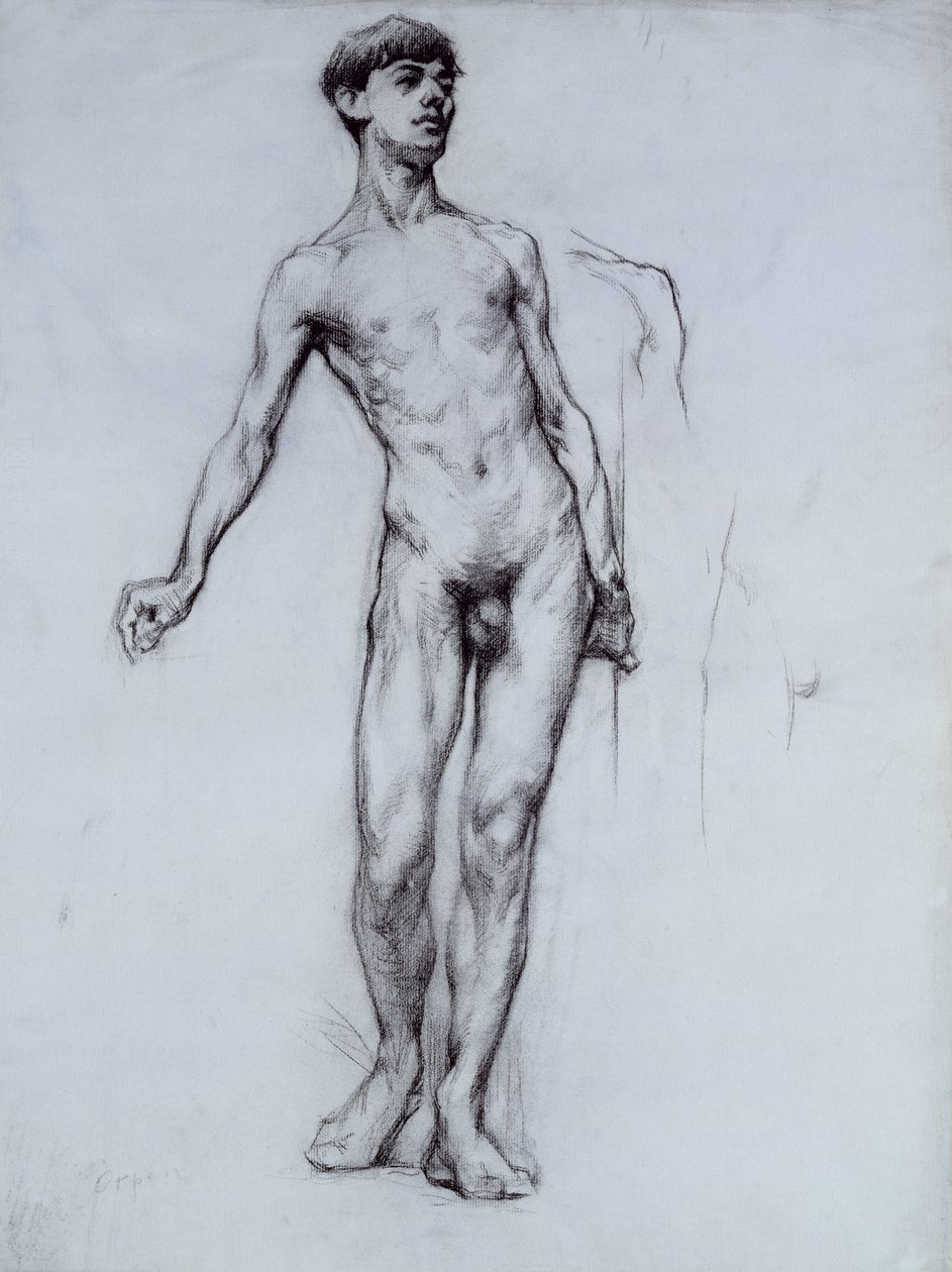 Giovane nudo da William Orpen