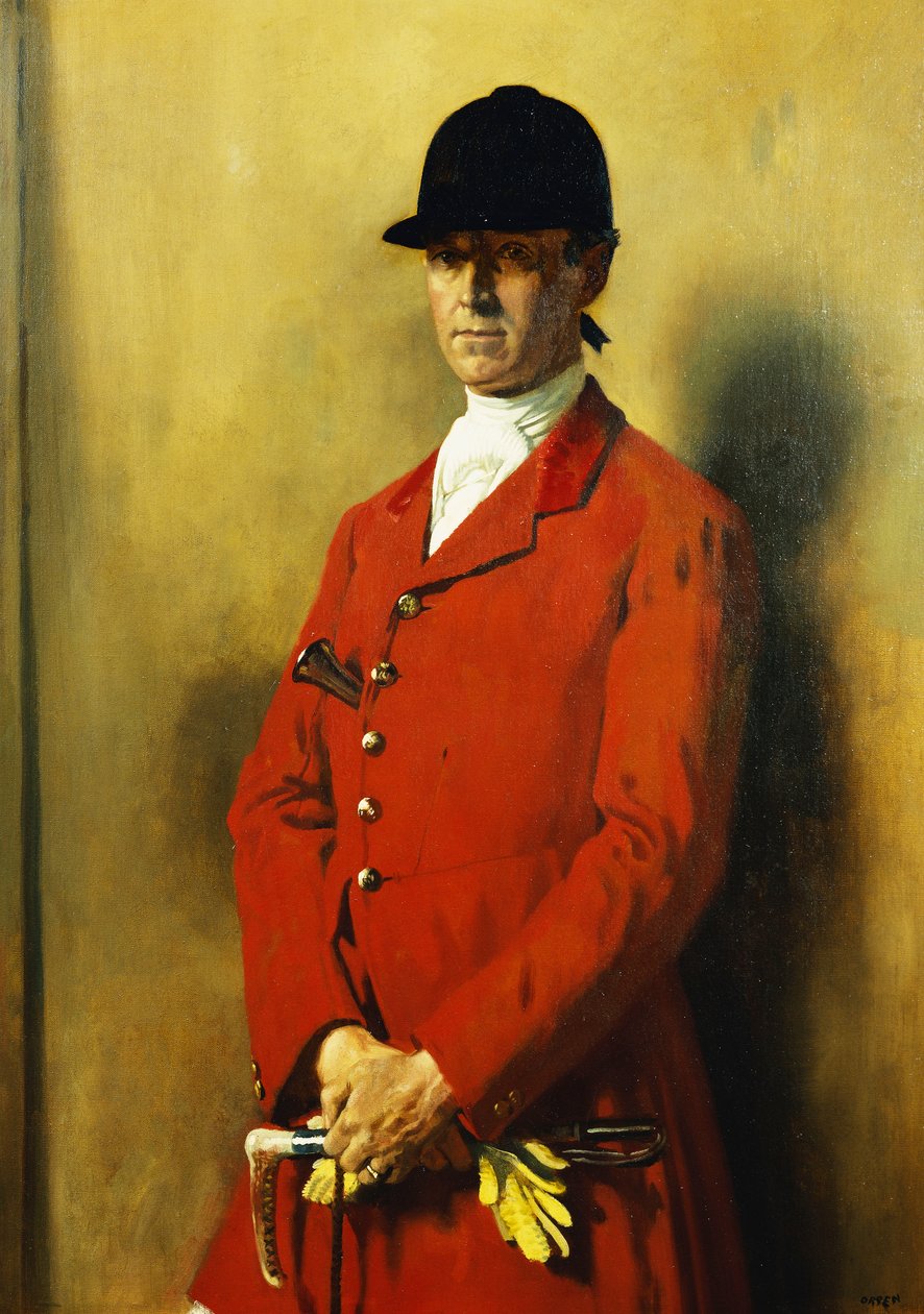 Ritratto del Capitano Marshall Roberts, Maestro dei Fox Hounds, 1926 da William Orpen