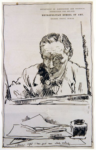 Autoritratto che si guarda allo specchio da William Orpen