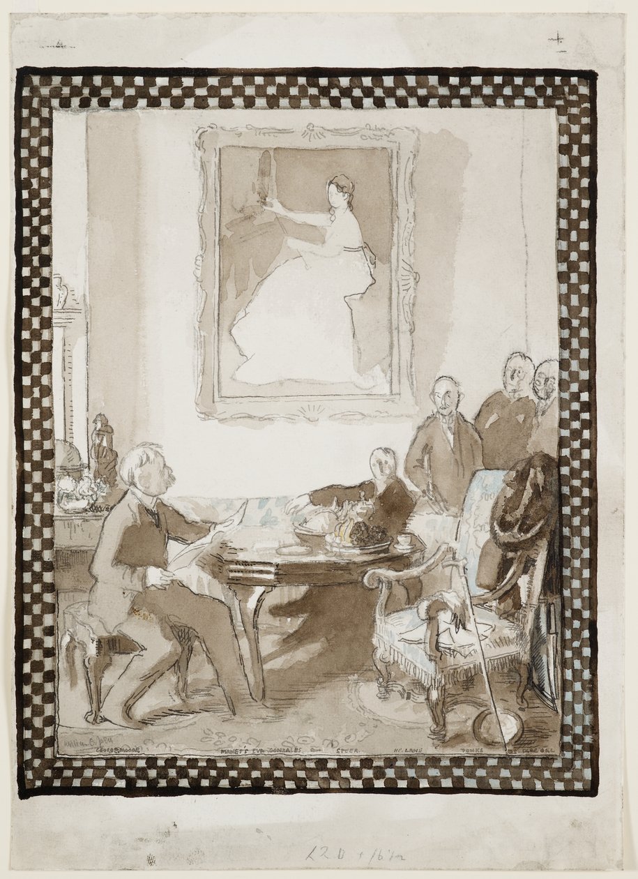 Studio per il dipinto a olio 