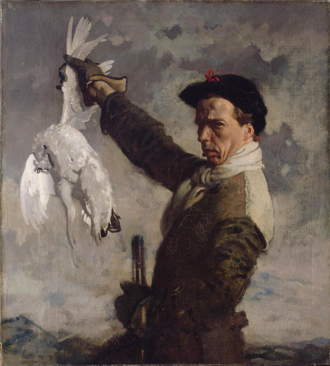La pernice bianca morta (un autoritratto) da William Orpen