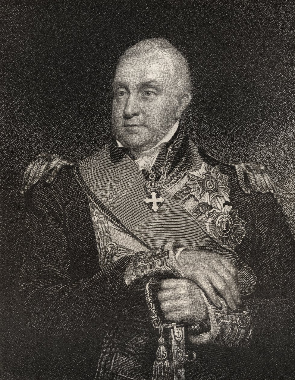 Ammiraglio Edward Pellew da William Owen