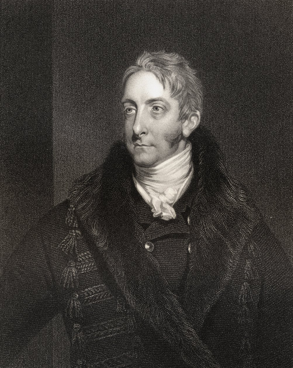 Cropley Ashley Cooper, 6° Conte di Shaftesbury, inciso da W. Holl (1807-71), da 