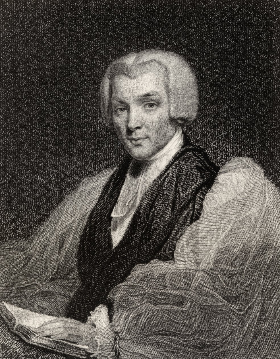 William Howley, incisione di W. Holl, da 
