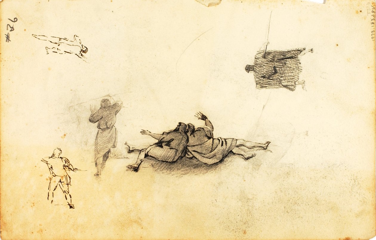 Mosè ordina alle acque del Mar Rosso di separarsi da William Page