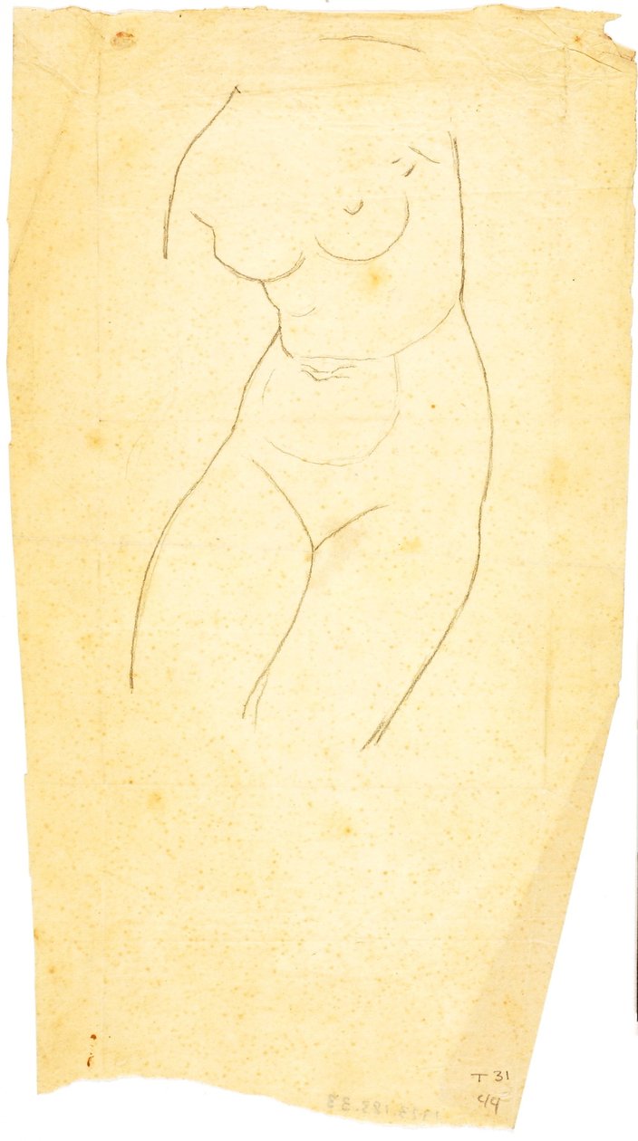Venere che guida Enea e i Troiani verso la costa latina (Torso di Venere) da William Page