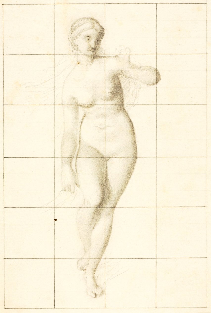Venere che guida Enea e i Troiani verso la costa latina (studio di Venere) da William Page