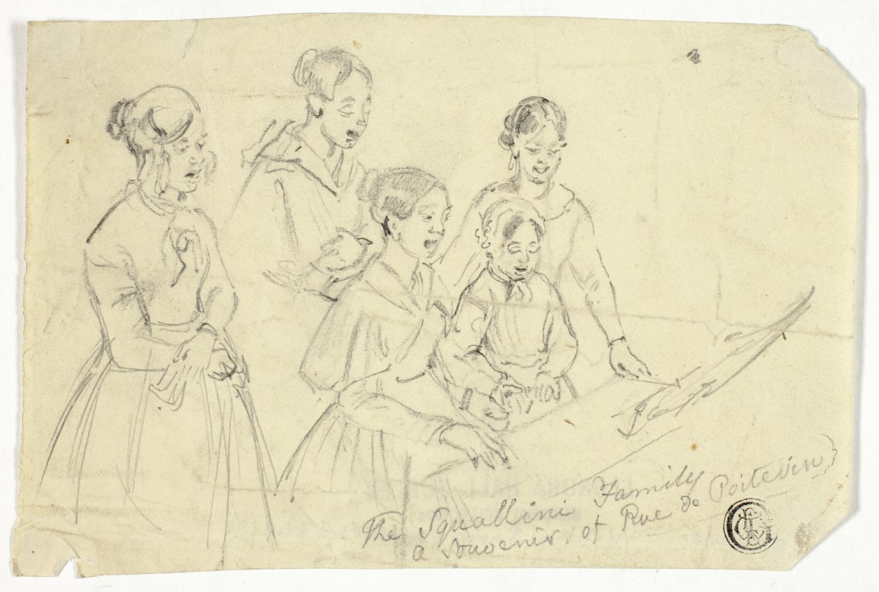 La famiglia Squallini: Un ricordo di Rue de Poitevin da William Parrott
