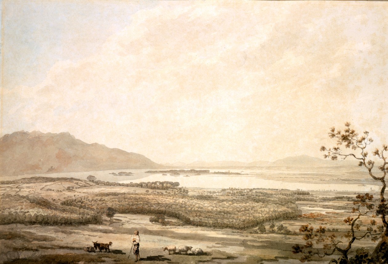 Killarney dalle colline sopra Muckross da William Pars