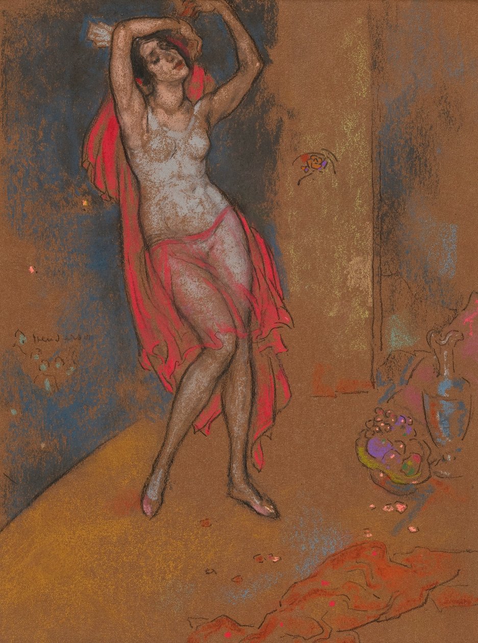 Anna Pavlova in Oriental Fantasy, Chicago, 1915-16 da William Penhallow Henderson