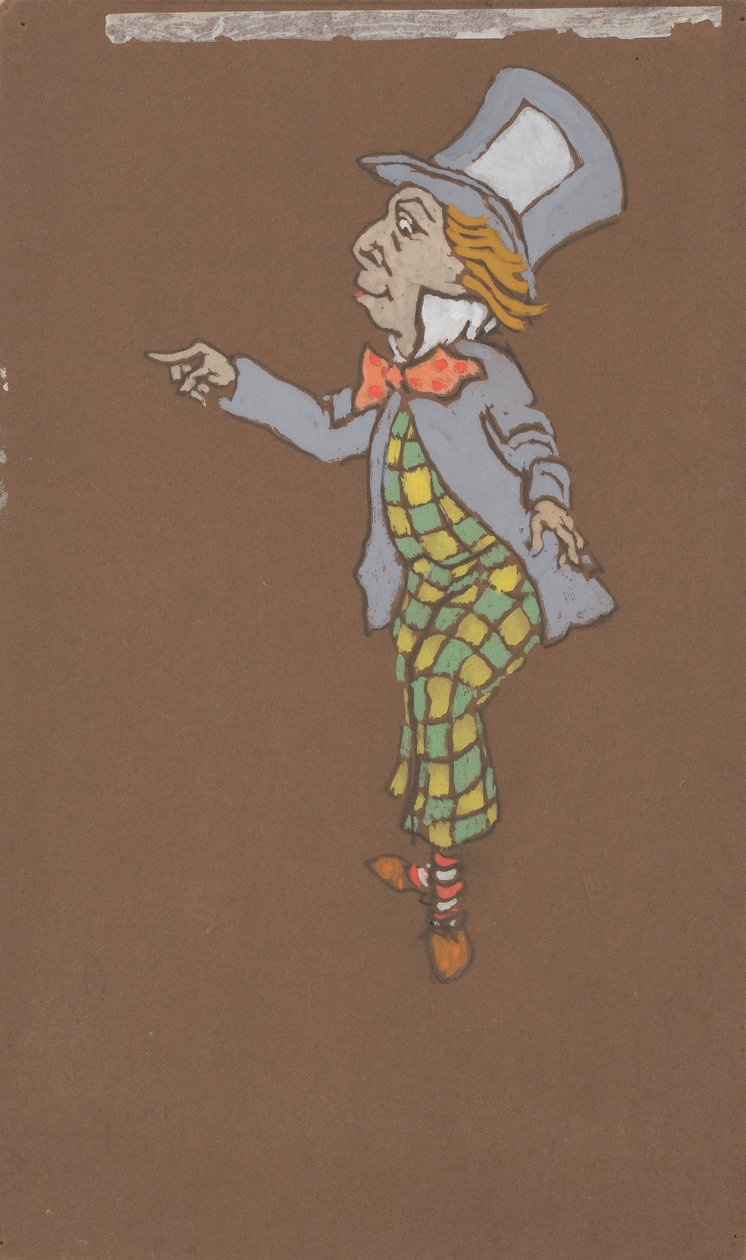 Cappellaio Matto (costumi per Alice nel Paese delle Meraviglie, 1915) da William Penhallow Henderson